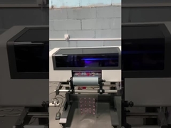 UV DTF εκτυπωτής αυτοκόλλητων ετικεττών μηχανών εκτύπωσης περίπτωσης εκτυπωτών TX800 κινητός