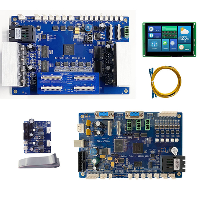 USB2.0 Tx600 Four Head Printer Board For Flat Panel PET Film Heat Transfer Printer