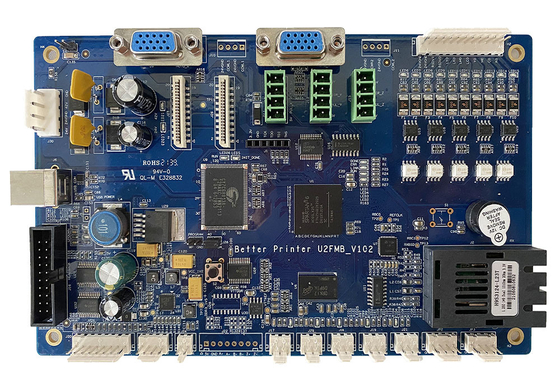 USB2.0 Tx600 Four Head Printer Board For Flat Panel PET Film Heat Transfer Printer