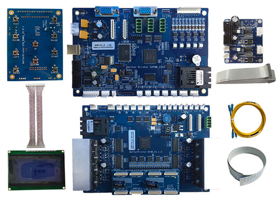 White Ink Pyrography Printer Better Printer USB2.0 4720 Inkjet Board , W5113 Double Head Inkjet Printer Kit