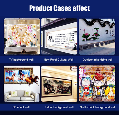 Printer Inkjet board XP600 wall printer background wall mural ceramic tile floor parking space color printing system