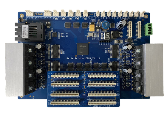 Network Interface DX7 Four Printhead Inkjet Printer System