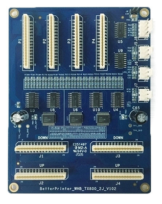TX800 Inkjet Printer Board Kit Gigabit Network Double Head Inkjet Printer System
